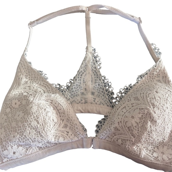 Victoria's Secret Other - Victoria's Secret Triangle lace bralette - medium - white